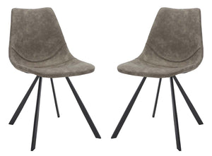 Safavieh Kayne Dining Chair (Set of 2) - Grey