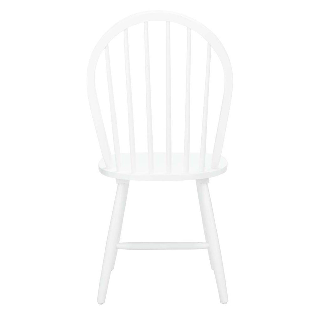 Safavieh Camden Spindle Back Dining Chair-White (Set of 2)