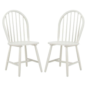 Safavieh Camden Spindle Back Dining Chair-Off White (Set of 2)