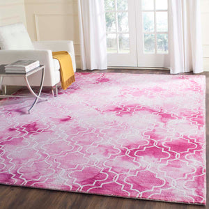Safavieh Dip Dye Rug Collection DDY676N - Rose / Ivory