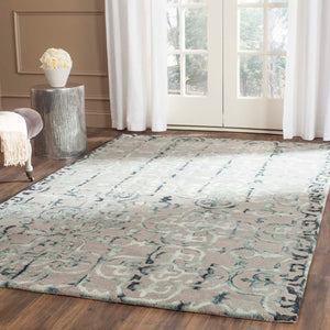 Safavieh Dip Dye Rug Collection DDY711B - Grey / Charcoal