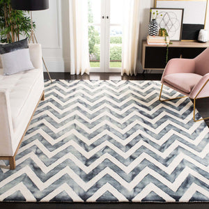 Safavieh Dip Dye Rug Collection DDY715J - Ivory / Grey