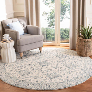 Safavieh Dip Dye Rug Collection DDY901M - Blue / Ivory