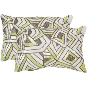 Safavieh Ricci  Pillow - Macaron Green