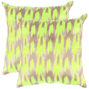 Safavieh Boho Chic  Pillow - Neon Citrus