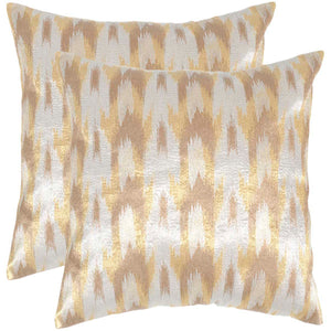 Safavieh Boho Chic  Pillow - Metallic Silver