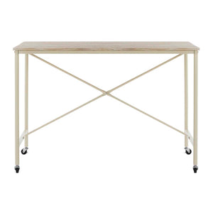 Safavieh Callie Rolling Desk - Rustic Brown/Cream