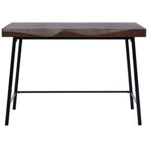 Safavieh Bernhart Desk - Walnut / Black