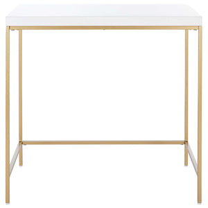 Safavieh Cass Desk - White / Gold