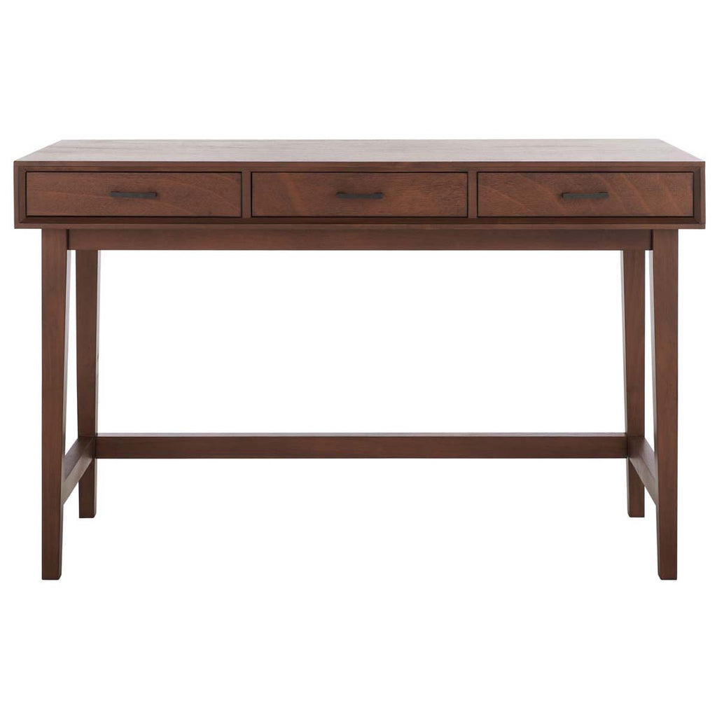 Safavieh Hawthorn 3 Drawer Desk - Brown