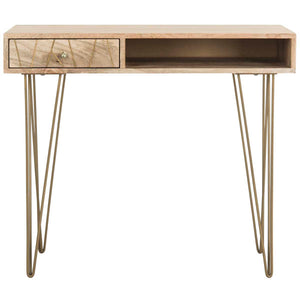 Safavieh Marigold Desk - Natural/Mango Wood