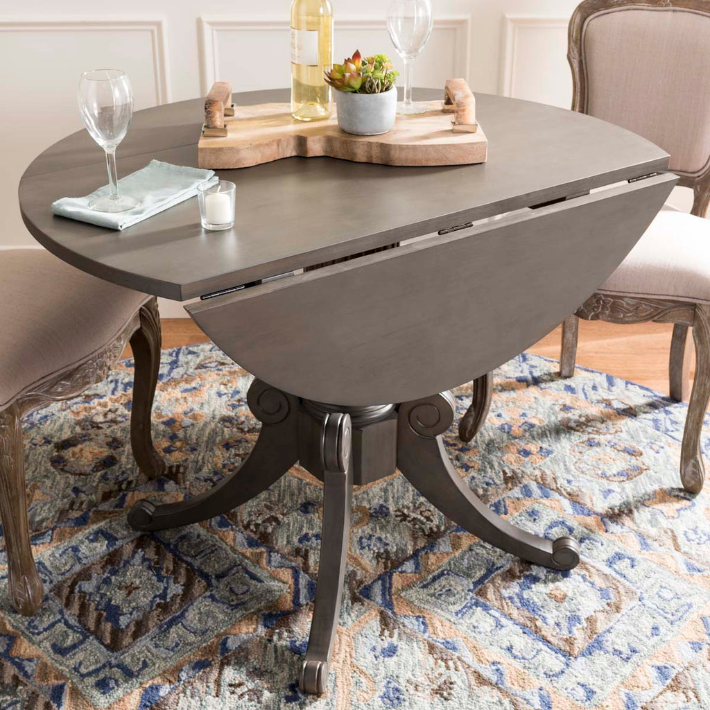 Safavieh Forest Drop Leaf Dining Table - Grey Wash