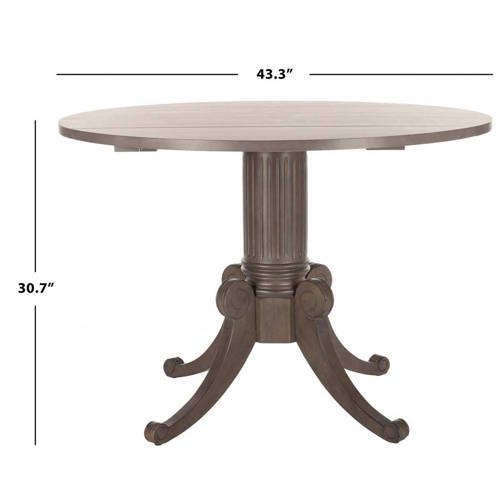 Safavieh Forest Drop Leaf Dining Table - Grey Wash