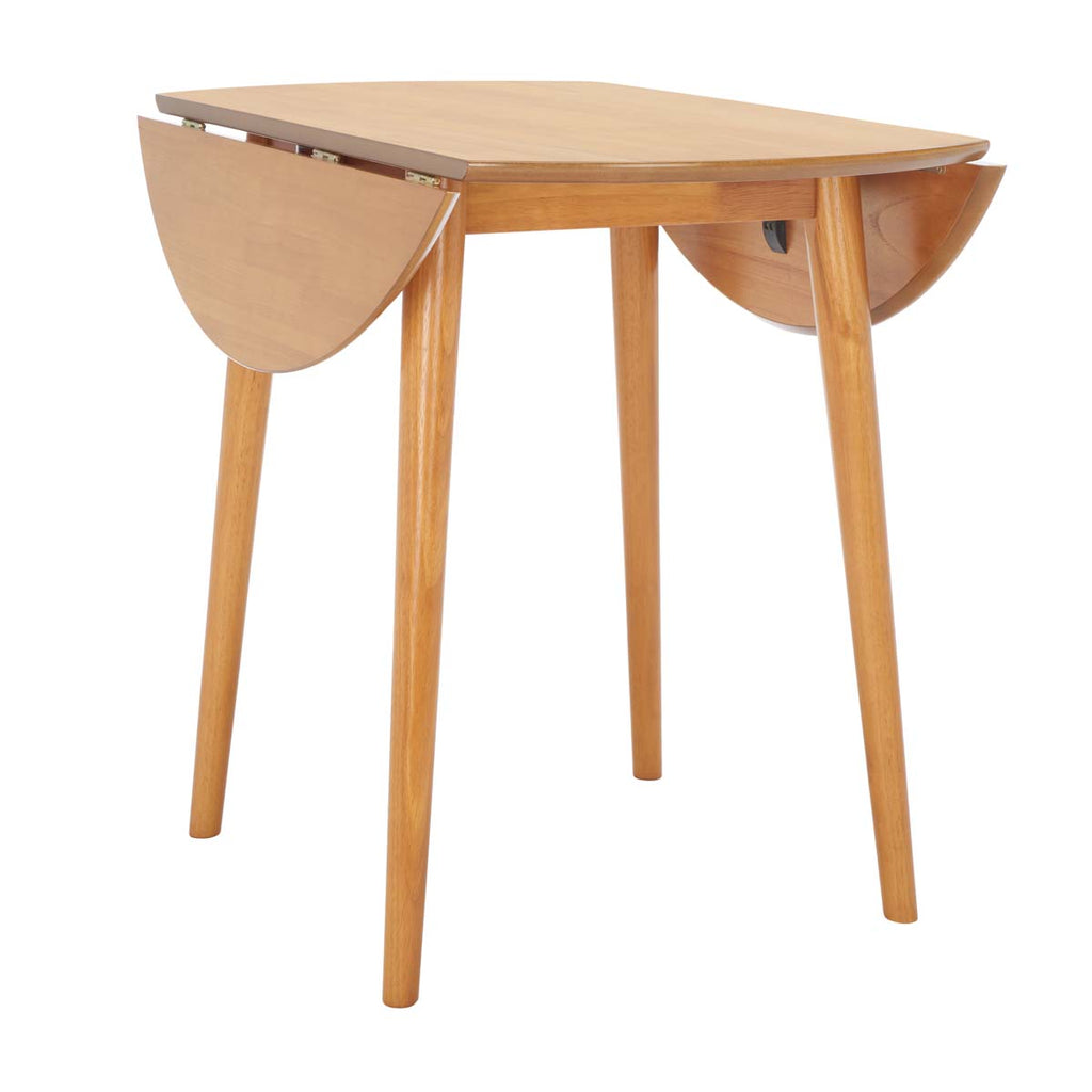 Safavieh Lovell Folding Round Dining Table - Light Oak