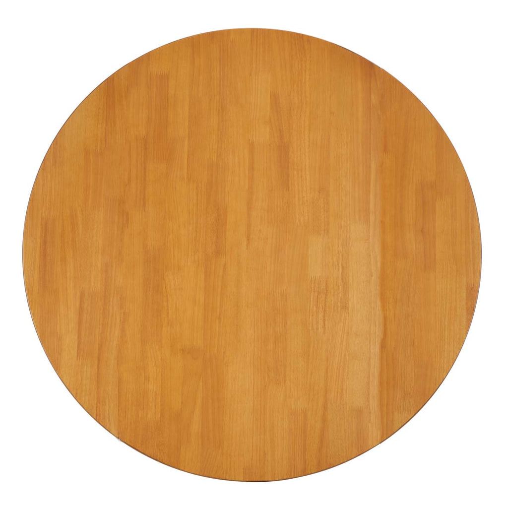Safavieh Lovell Folding Round Dining Table - Light Oak