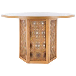 Safavieh Danez Cane Dining Table - Natural