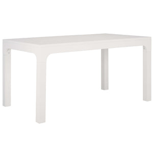 Safavieh Gael Rectangle Dining Table - White