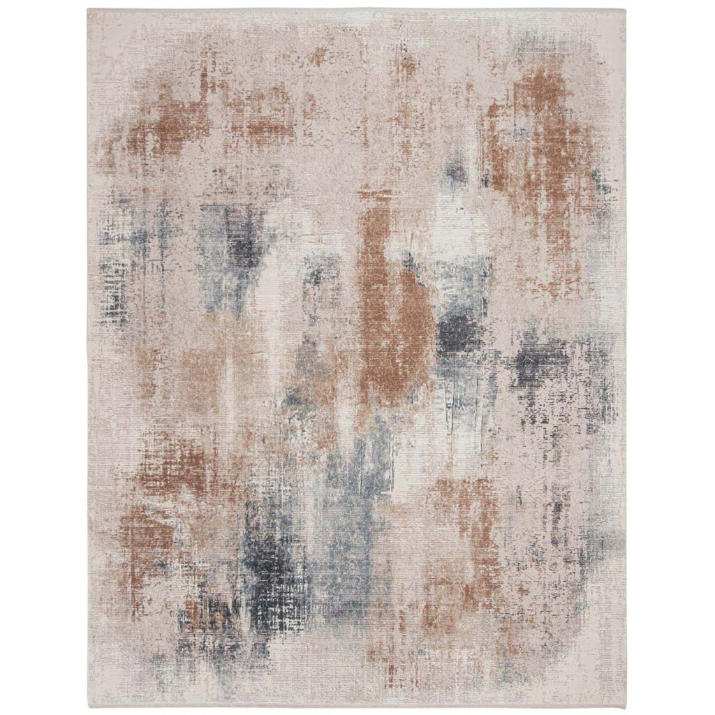 Safavieh Eclipse 100 Rug Collection ECL181B - Beige / Blue