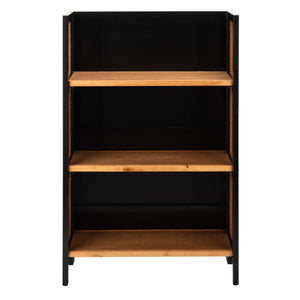 Safavieh Franz 3 Shelf Open Top Etagere - Black / Natural