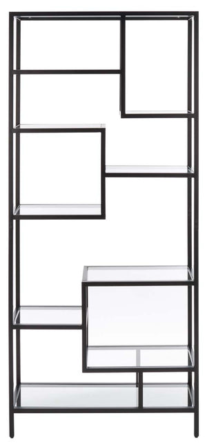 Safavieh Ramie 10 Shelf Etagere - Matte Black