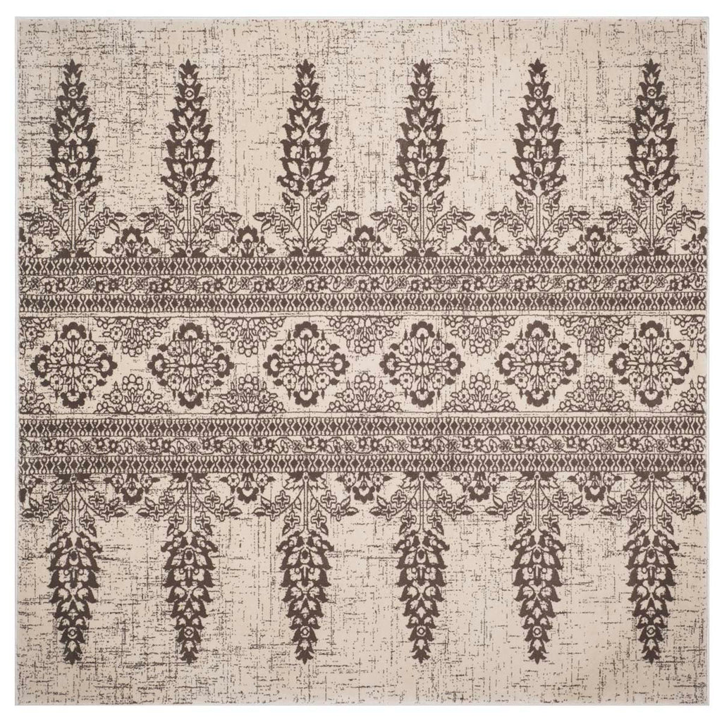 Safavieh Evoke Rug Collection EVK521S - Ivory / Silver