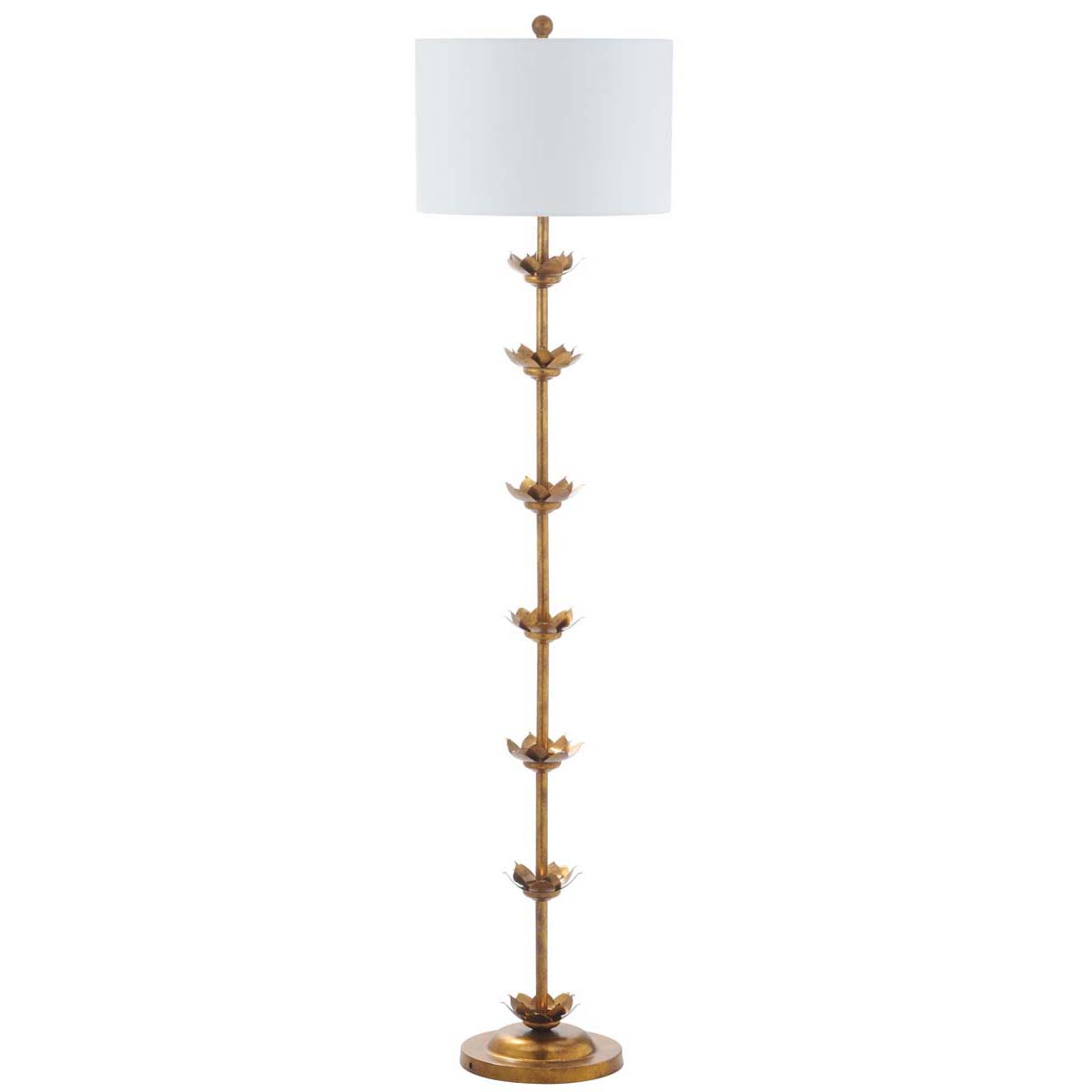 特別価格Safavieh FLL4008A Lighting Collection Enrica 66インチ 真鍮 ゴールド フロアランプ並行輸入 Shop Luxury Home Lighting | Safavieh Home