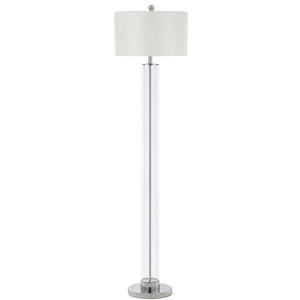 Safavieh Lovato 64 Inch H Floor Lamp-Clear