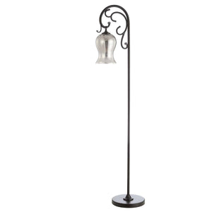 Safavieh Meridia Floor Lamp-Black