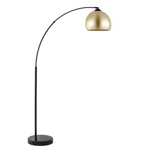 Safavieh Glarien Floor Lamp-Gold/Black