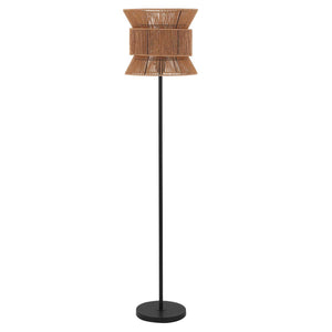 Safavieh Boyer Floor Lamp - Natural / Black