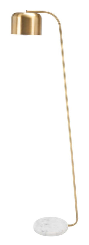 Safavieh Foley Floor Lamp - Brass