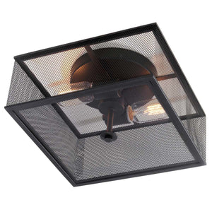 Safavieh Hagan Flush Mount-Black