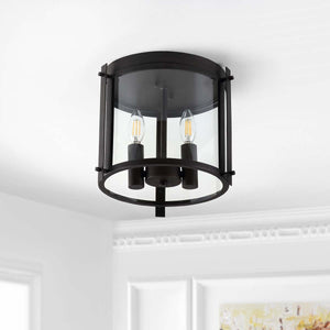 Safavieh Binsor Flush Mount - Bronze