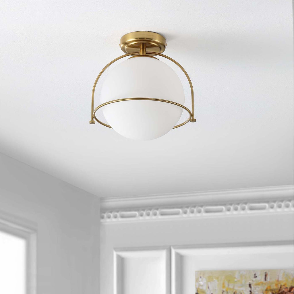 Safavieh Valise Flush Mount - Gold