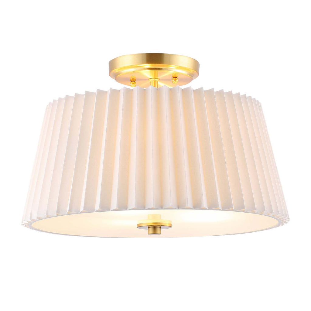 Safavieh Larlon Flush Mount - White