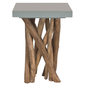 Safavieh Hartwick Branched Side Table - Grey