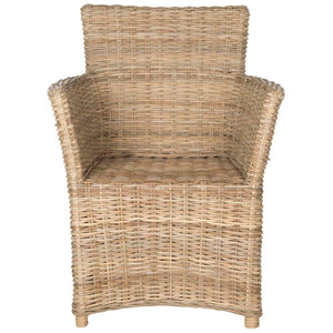 Safavieh Natuna Rattan Arm Chair - Natural