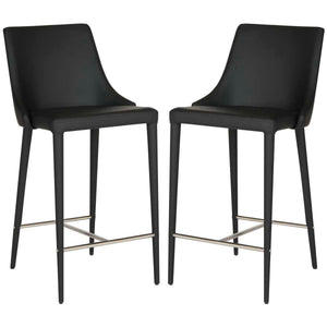 Safavieh Summerset Counter Stool - Black (Set of 2)