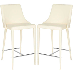 Safavieh Summerset Counter Stool - Butter Cream (Set of 2)