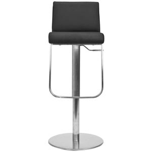 Safavieh Stanley Gas Lift Swivel Bar Stool - Black