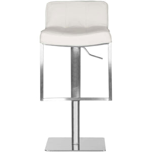 Safavieh Newman Swivel Bar Stool - White