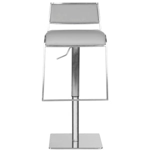Safavieh Natania Swivel Bar Stool - Grey
