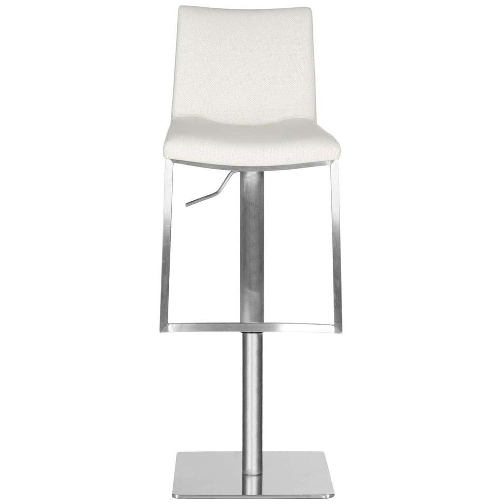Safavieh Ember Swivel Bar Stool - White