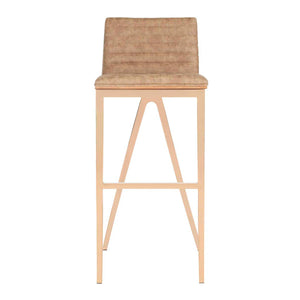 Safavieh Mckay Bar Stool - Brown/Copper