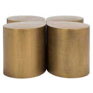 Safavieh Tilly Coffee Table - Antique Brass/Iron