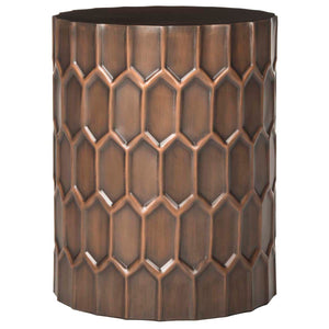 Safavieh Corey Side Tables - Antique Copper