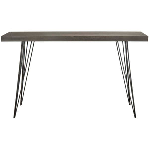 Safavieh Wolcott Retro Mid Century Lacquer Console - Dark Brown/Black