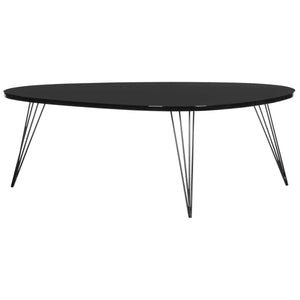 Safavieh Wynton Retro Mid Century Lacquer Coffee Table - Black/Black