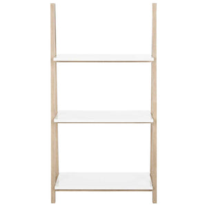 Safavieh Hartley 52'' Retro Scandinavian Three Tier Shelf - Light Grey
