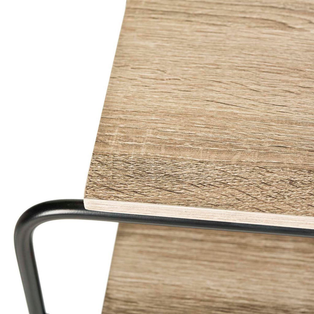 Safavieh Marcel Retro Mid Century Three Tier End Table - Light Grey